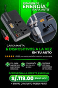Estación de Energía para Auto 6 en 1